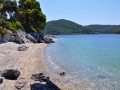 Jedna z malých pláži Adriny, Skopelos
