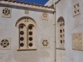 Detail mramorovej výzdoby kaplnky Agios Athanasios.