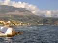 Agios Nikolaos a pohľad na Taygetos