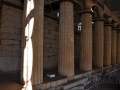 Dórske stĺpy v Apolónovom chráme v Bassai