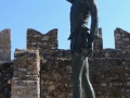 Nafpaktos - socha Miguela de Cervantesa