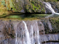 Edessa - jazierko pod dvojitým vodopádom (double waterfall).