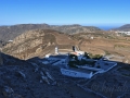 Pohľad na kláštor a Kostol posvätného srdca Ježišovho, Tinos