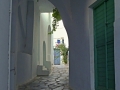 V podchodoch dedinky Falatados, Tinos
