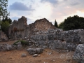 Článok Akropola Sami  - ruiny kláštora Agios Fanentes