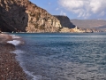 Vlnky na pláži Firi Ammos Kalamos na Kythire