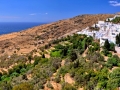 Panoramatický pohľad na Kardiani, Tinos