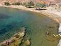 Kavalourko - pláž Agia Thalassa a nádherne priezračné more.