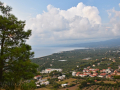 Kyparissia, pohľad z hradu smerom na sever