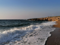 Kyparissia - podvečer na  pláži Sani