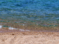 Kyparissia - farby mora na  pláži Sani