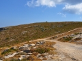 Cestička k starému mlynu od kostola Agios Georgios (Kythira)