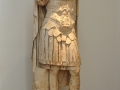 Olympia, socha Marka Aurélia postavená pri nymfaione, nádrži na vodu.