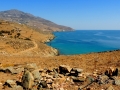 20 naj pláží podľa kapab.sk - cesta na pláž Pachia Ammos na Tinose