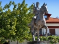 Pella, socha Alexandra Veľkého a jeho obľúbeného koňa Boukefalosa