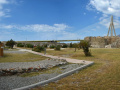 Panoráma pevnosti, vľavo turecké kúpele