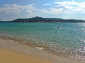 20 naj pláží podľa kapab.sk - pláž v Pounte, pohľad na protiľahlý ostrov Elafonisos