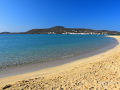 Pláž Pavlopetri a ostrov Elafonisos