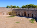 Pevnosť Neokastro v Pylose - nádvorie citadely