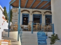 Pyrgos, Tinos - kaviareň nad námestím