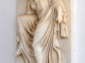 Tinos, Chora, mramorová socha jedného z tinoských sochárov