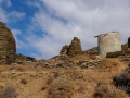 ostrov Tinos - ruiny mlynov