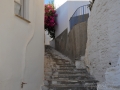 Tinos - dediny - Triantaros, samé schody