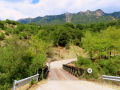 Tzoumerka - železný most za dedinou Mistras