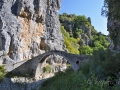 Zagori - kamenný most Kokori medzi dedinami Koukouli, Dilofo and Kipoi, postavený v roku 1750