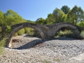 Zagori - kamenný most Milos postavený v roku 1748 ponad rieku Vagiotikos