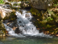 Tzoumerka - vodopády Kouiasa
