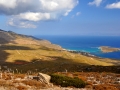 Pohľad na Diakofti od kostola Agios Georgios (Kythira)