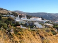 Pohľad na dedinu Xinara zdiaľky, Tinos 2016