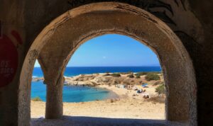 Pláže na ostrove Naxos - Mikro Alyko (Mikrolimani)