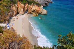 Najkrajšie pláže Grécka - Milopotamos, Pelion