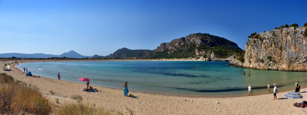 Najkrajšie pláže Grécka - Voidokilia, Peloponéz