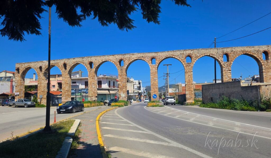 Rímsky akvadukt Kamares, Chalkida