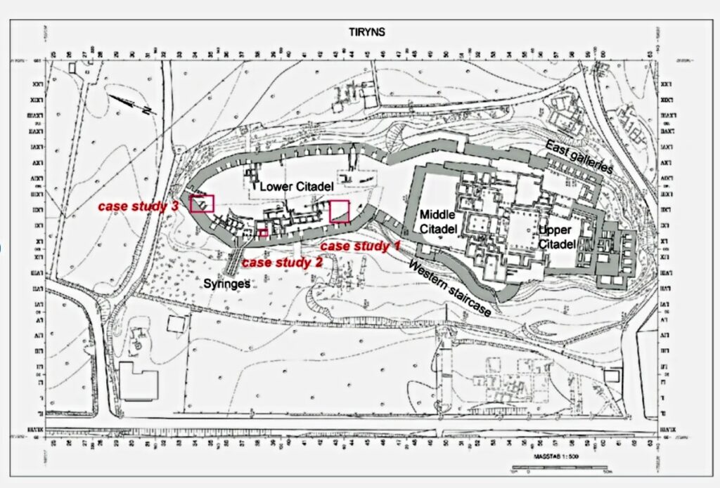Tyrins - plán citadely Tyrins - plán citadely
